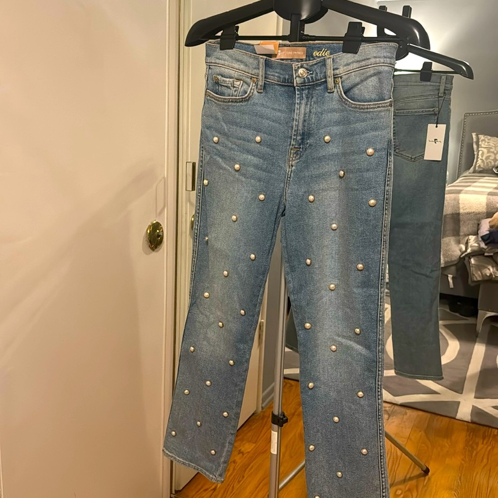 7 For All Mankind Edie Pearl Jeans